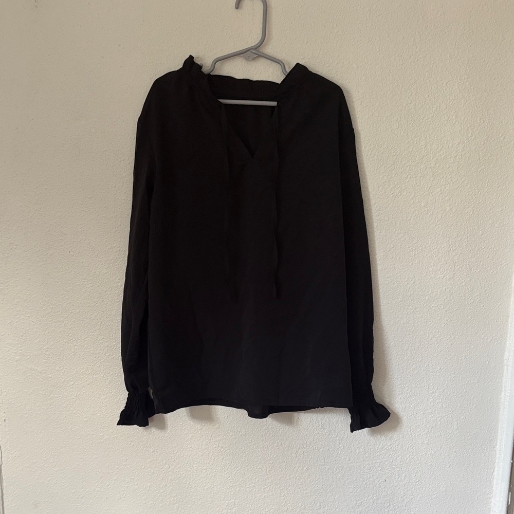 Black Long Sleeve Blouse